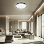 Люстра LED SMART ESLLSE GABO R 90 Вт 510x85 мм Чорно-золота 10574