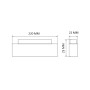 Блок живлення вбудований HOROZ 100W 48V магнітний MAGNET-PS1