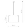 Люстра Nowodvorski 4961 Alice E27 1x60W IP20 Bl