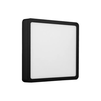 LED світильник ДББ RODOS чорний VIOLUX квадрат 18W 5000K IP20 330351