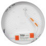 LED світильник ДББ FLAT VIOLUX круг 36W 5000K IP20 330201
