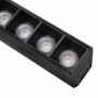 Магнітний трековий світильник PROLUM M20; 24W; 48V; SERIES "GR"; Тепло-білий 3000К