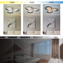 Люстра LED SMART ESLLSE ALMAZ 110W 6R 550×70 10620