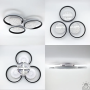 Люстра LED SMART ESLLSE ALMAZ 110W 6R 550×70 10620