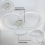 Люстра LED SMART ESLLSE COCO 105W 762x675x150-WHITE-220-IP20 10546