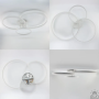 Люстра LED SMART ESLLSE COCO 105W 762x675x150-WHITE-220-IP20 10546