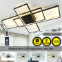 Люстра LED SMART ESLLSE SVEN 125W,IP20 3000-6500K BLACK 10543