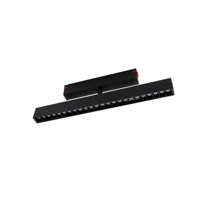 Магнітний трековий світильник PROLUM M25; 18W; 220V; SERIES "LDM"; Білий 4000K