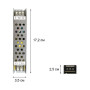 Блок живлення Biom  60W, 12V, 5A Prof. BPU-60 BPX-60 12V