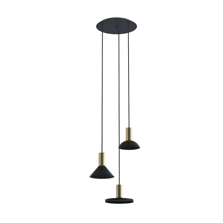 Підвісний світильник Nowodvorski 8030 Hermanos GU10 3x10W IP20 Bl