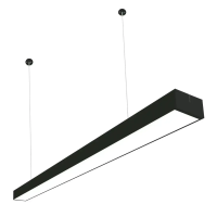 Лінійний підвісний LED світильник OLEDIM DK-1270B 36W чорний 1200мм 6000K 7771156