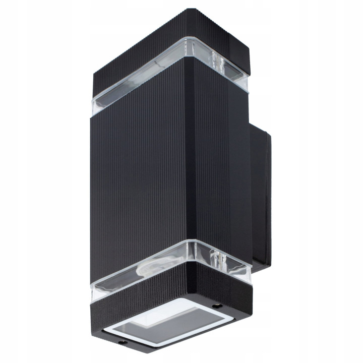 Світильник фасадний SMARTLED 2*GU10 Ip54 чорний 6210/6964