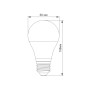 Лампа світлодіодна Titanum A60 10W 4100K 12V E27, (482264)
