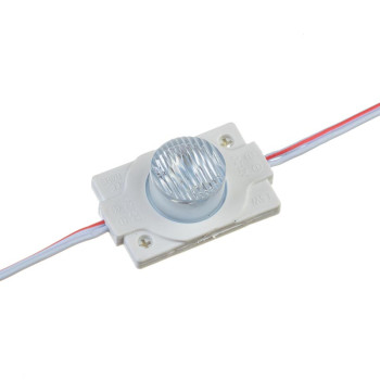 Світлодіодний модуль MTK 3030 торцева лінза, 12V 1.5W, IP68, БІЛИЙ 1009280