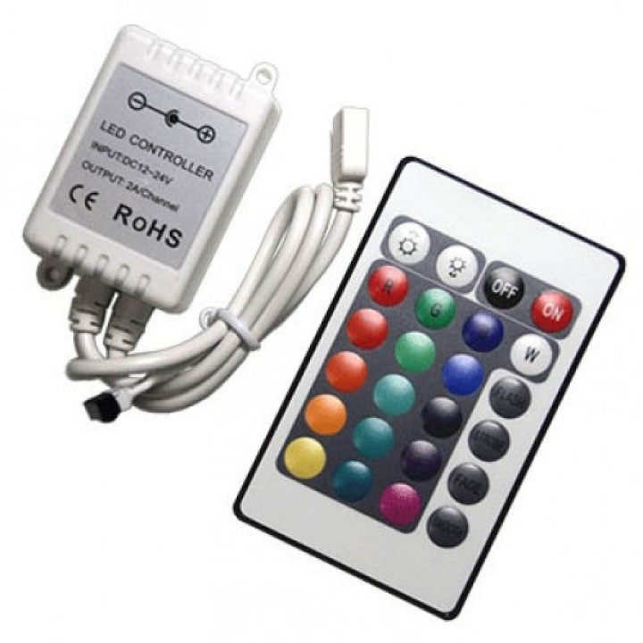 Контролер RGB №21/1 mini, 6A , IR, 24 кн