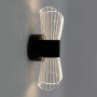 Люстра LED SMART Esllse  бра DIO 12W,IP20,3000,6000,прозорий,чорний,10131.