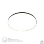 Люстра LED SMART ESLLSE MOON R 50 Вт 380×65 мм Білий 10408