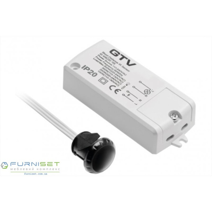 Вимикач GTV сенсорний врізний AE-WBEZDC-10S 220V (на помах руки)