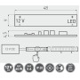 Вимикач безконтактний GTV 5А AE-WLPR-60, для профіля
