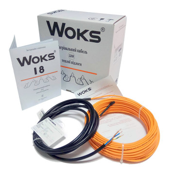 Комплект для тонкої теплої підлоги Woks-18-730