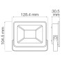 Прожектор світлодіодний Horoz Aslan-20W 6400K ІР65