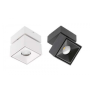 Світильник GTV LED BIANCO, 8W, IP20, 4000K, КВАДРАТ ЧОРНИЙ LD-BNC8WKC-NB