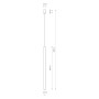 Підвісний світильник Nowodvorski 8435 Laser 1000 G9 1x10W IP20 Wh