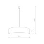 Люстра Nowodvorski 8948 Croco E27 3x25W IP20 Wh
