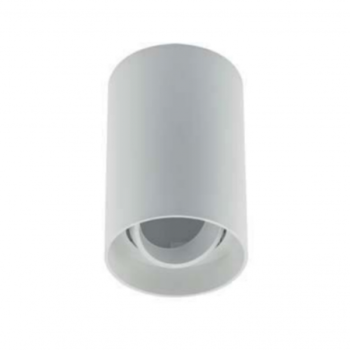 OS-RST80125OK1-10 Світильник стельовий RESTO, PC, 80x125mm, IP20, max.20W, круглий, білий пластик