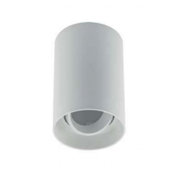 OS-RST80125OK1-10 Світильник стельовий RESTO, PC, 80x125mm, IP20, max.20W, круглий, білий пластик