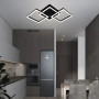 Люстра LED SMART ESLLSE SQUARE 3S 90 Вт 887x420x135 мм Чорна 10498