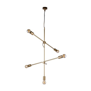 Підвісний світильник Nowodvorski 9076 Sticks E27 5x60W IP20 Gold