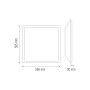 Світлодіодна панель врізна Horoz BACKLIGHT 595*595мм 40W 6400К 3600Lm