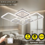 Люстра LED SMART ESLLSE OVAL 75W БІЛА 6S 810x600x175 10597