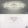 Люстра LED SMART ESLLSE OVAL 75W БІЛА 6S 810x600x175 10597