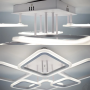 Люстра LED SMART ESLLSE OVAL 75W БІЛА 6S 810x600x175 10597