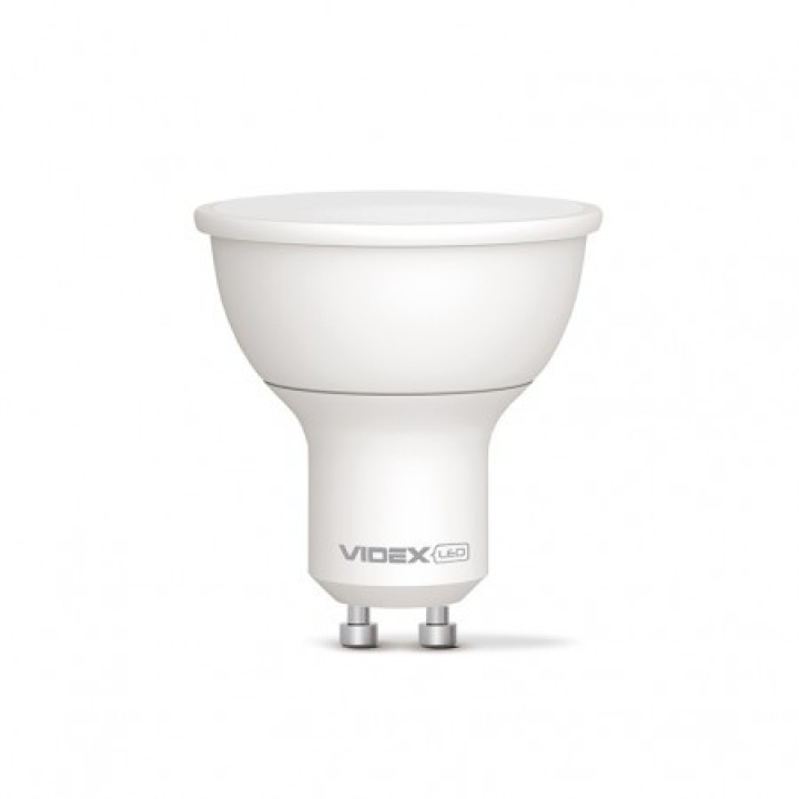 Лампа світлодіодна VIDEX MR16e 6W GU10 4100K 220V, (297385)