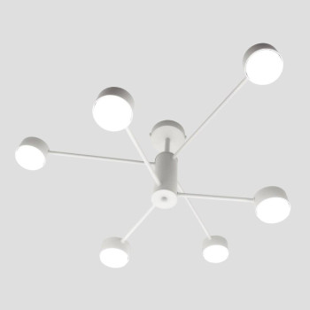 Люстра LUMINARIA RAY 6xGX53 (3+3)  220V IP20, біла.
