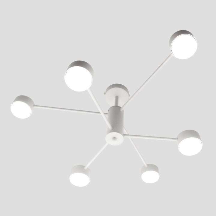 Люстра LUMINARIA RAY 6xGX53 (3+3)  220V IP20, біла.
