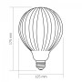 Лампа LED Videx  Filament 4W E27 G125 3000K Matt opal VL-DG125175-WZTMO (484541)