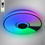 Люстра LED SMART ESLLSE музична SONG R RGB 60 Вт 380x70 мм Біла 10452