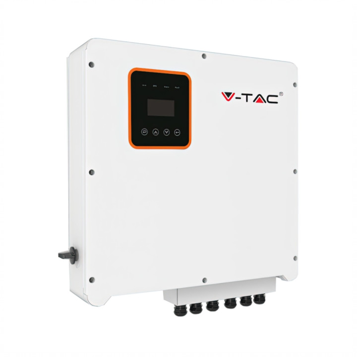 Інвертор сонячний V-TAC 8 кВт 8KW Гібридний трифазний VT-6608303