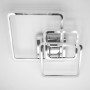 Люстра LED  LUMINARIA SONNE 90W 4S APP 525/525 CHROME 220V IP20, 3000-6500K, з пультом,хром.