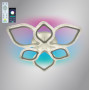Люстра LED SMART ESLLSE AZALIA ICE RGB 100W,IP20,3000-6500,білий, прозорий,10133.