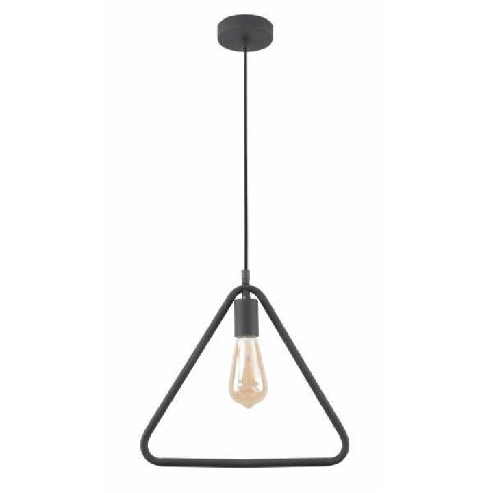 Підвісний світильник GTV decor GIJA, E27, max.40W, IP20, чорний (OS-GI-E27-10-DEC)