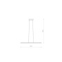 Cвітильник Nowodvorski 10847 Bar LED S 1x21W 4000K 1300Lm IP20 Bl