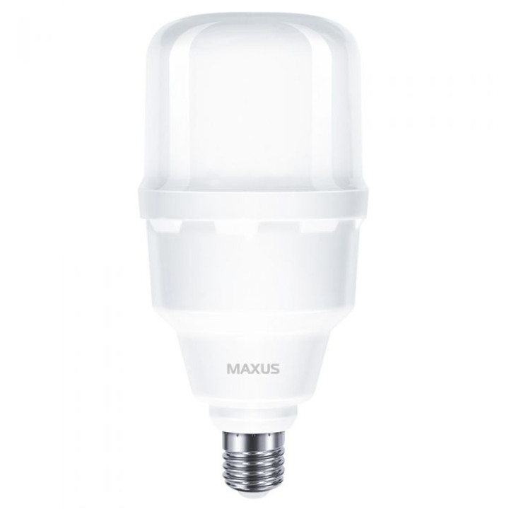 1-MHW-7305, Лампа світл. Maxus HW 30W 5000K, E27/E40