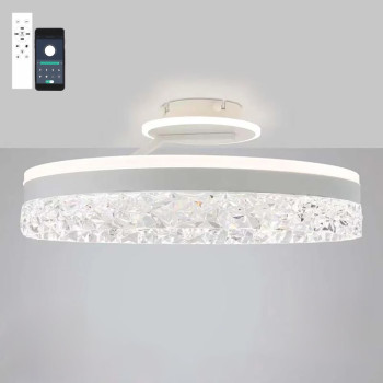 Люстра LED SMART ESLLSE STELLA C ICE 90W,IP20,3000-6500,білий,10203.