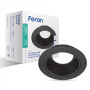 Світильник вбудований Feron DL8300 MR16/GU5.3 круг чорний