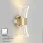 Люстра LED SMART Esllse бра DIO 12W,IP20,3000,6000,золотий,прозорий,10129.